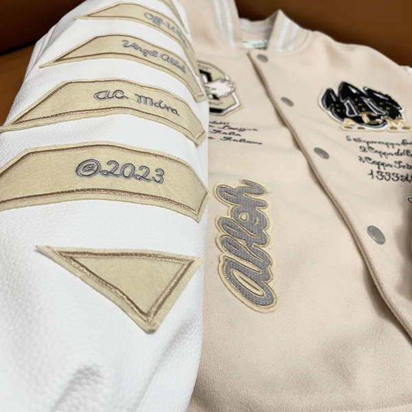 ブランドジャケット素材ディテール